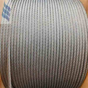 Jiangyin Yunfeng <span class=keywords><strong>Cable</strong></span> Fabricación <span class=keywords><strong>de</strong></span> <span class=keywords><strong>cable</strong></span> <span class=keywords><strong>de</strong></span> <span class=keywords><strong>acero</strong></span> galvanizado en caliente <span class=keywords><strong>Cable</strong></span> <span class=keywords><strong>de</strong></span> avión 8x19 + 8x7 + 1x19-4.0mm - Product Image 3