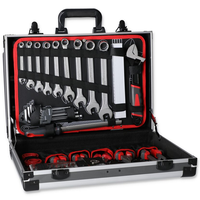 Boîte à outils en acier à haute teneur en carbone Mechanic 131 PC, jeu de douilles à cliquet, jeu de tournevis, pinces, clés hexagonales, clés Allen, clé à molette, OEM sans fil
