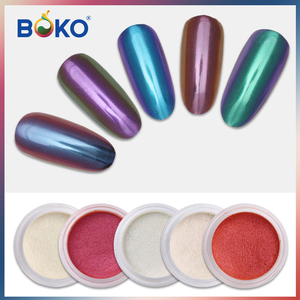 Pigmento de resina para uñas, serie <span class=keywords><strong>cosm</strong></span>é<span class=keywords><strong>tica</strong></span> de Metal, pigmento de perlas, polvo para Nail art, 1g/frasco - Product Image 5