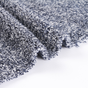 Siêu September Thiết Kế Mới Một Bên Chải <span class=keywords><strong>Cationic</strong></span> Lông Cừu Vải 100% Polyester Sherpa Lông Cừu Vải - Product Image 4