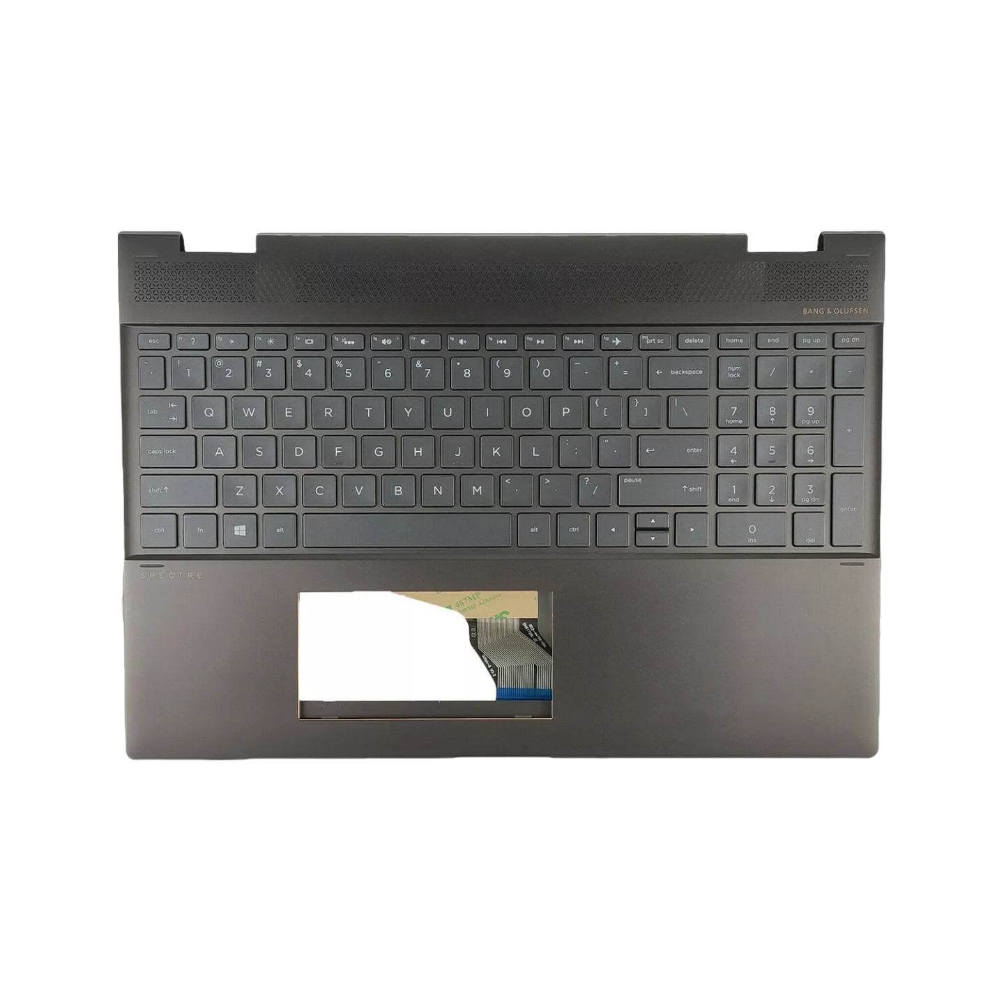Rabat D'Écran (Lid) Pour HP Spectre X360 15-CH – UHD Touch Screen – Pièce D'Occasion