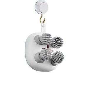 Comper automático de paja de trigo dedo silicona Sleepsleep <span class=keywords><strong>4</strong></span> cuatro cepillos japonés Spa cama cuero cabelludo masajeador de cabeza - Product Image 1