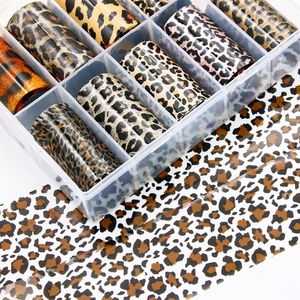 Leopard Starry Sky Nail <b>Transfer</b> <b>Stickers</b> Ultra Thin Traceless Nail Tip <b>Transfer</b> Paper Decals - Product Image 4