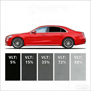 Film pour vitres de voiture Innofilms UV400 PET 2mil, haute isolation thermique, protection UV, anti-rayures, protection solaire, sécurité pour la peau - Product Image 1