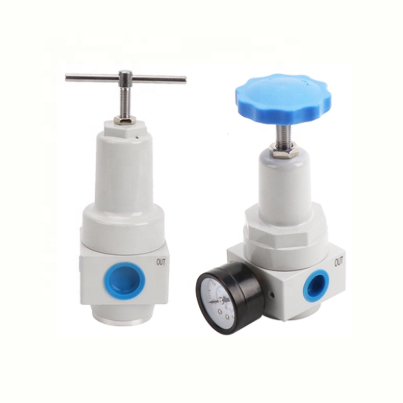 1/2'' QTYH High Pressure 40 Bar Air Regulator Valve With Gauge QTYH-15