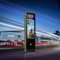 Solution d'affichage dynamique pour arrêt de bus avec fonctionnalités interactives