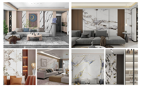Paneles de Pared para Baño Wayon de Alta Calidad, 3D, PVC, UV, Modernos, Resistentes al Fuego y al Agua, para Uso Comercial en Hoteles y Apartamentos