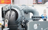 Refroidisseur centrifuge d'occasion grande capacité 2982KW R134a, unité de refroidissement centralisée industrielle commerciale HVAC