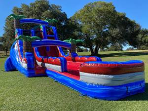 Trượt Nước Bơm Hơi Khổng Lồ Bán Chạy Dành Cho Người Lớn Bơm Hơi Bật Lên Mặt Trăng Với Trượt Nước Trượt Du Thuyền Bơm Hơi - Product Image 5