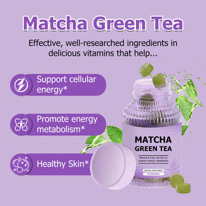 Hot Selling Best Price ODM Matcha Green Tea Gummies Dietary Supplement Promote Energy <b>Metabolism</b> and Support Health Skin - Product Image 3