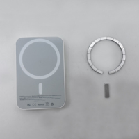 Support magnétique pour téléphone Winchoice Mgesafe, autocollant magnétique pour coque de téléphone, compatible avec les accessoires MagSafe et les chargeurs sans fil Qi