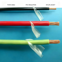 Cable Eléctrico de Cobre THHN THWN-2 450V con Aislamiento de PVC y Cubierta de Nylon, Calibre 14AWG y 12AWG, el Más Vendido, Personalizable