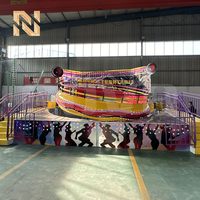 Manège Nova Rides 24 places pour parc d'attractions DT-24-Purple Rides Crazy Disco 24 places Disco Tagada Manège électrique Disco Tagada pour parc à thème