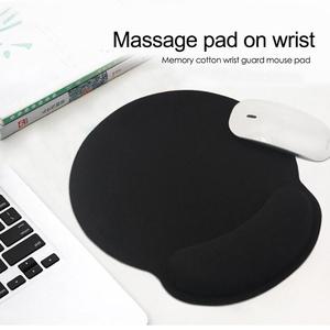 Customizable Colorful Non-Slip PU Base Silicone Rectangular Ergonomic Mousepad Mouse Keyboard Wrist Rest Support Set for Office - Product Image 6