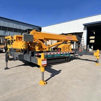 Nouvelle grue montée sur camion de 10 tonnes certifiée CE, personnalisable, avec une hauteur de levage de 22,5 m pour la construction routière et ponteuse