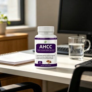 Cápsulas de Suplemento Herbal Natural AHCC, Apoyo Inmunológico, 500 mg, Cápsulas Duras, Certificado NSF, Vegano Orgánico, 60 Cápsulas de AHCC Orgánico Puro - Product Image 3
