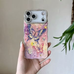 Buena calidad mariposa bolsas de teléfono móvil casos para <span class=keywords><strong>iPhone</strong></span> 17 16 15 <span class=keywords><strong>14</strong></span> <span class=keywords><strong>Pro</strong></span> <span class=keywords><strong>Amx</strong></span> - Product Image 5