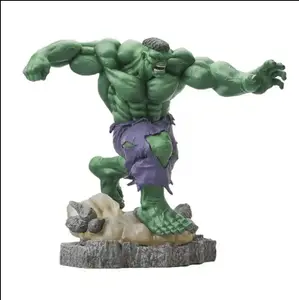 Poly resin handgemachtes Handwerk benutzer definierte Action figur Harz Figur Hulk grün Spielzeug Action figuren
