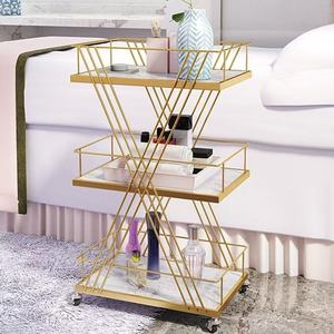 รถเข็นอุปกรณ์ทำผมสำหรับร้านเสริมสวย รุ่นใหม่ ชั้นวางของแบบรถเข็น - Product Image 5