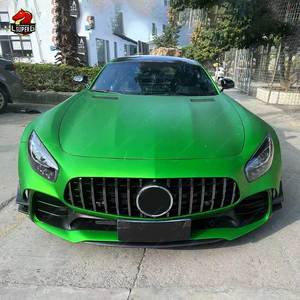 Kit di Conversione Accessori Auto AMG <span class=keywords><strong>GTR</strong></span> Upgrade Pro Style Splitter in Fibra di Carbonio per <span class=keywords><strong>Mercedes</strong></span> Benz <span class=keywords><strong>GTR</strong></span> - Product Image 4
