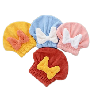 Bonnet de douche rectangulaire en microfibre à séchage rapide pour <span class=keywords><strong>femme</strong></span>, couleur unie, broderie, logo personnalisé, usage domestique, <span class=keywords><strong>serviette</strong></span> enveloppante, lavable en machine, cuisine - Product Image 3