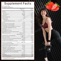 Aeglewell OEM Mass Gainer Whey Protein Powder, poudre de protéines de lactosérum pour la prise de masse musculaire rapide, vitamines, compléments alimentaires pour la prise de poids, soins de santé