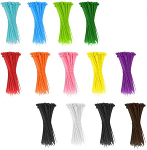2024 JAGASL Good reputation 5*400 MM color cable tie China wire zip ties plastic cable ties