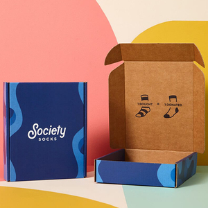 Customized Graphic Printing Logo Cardboard Packaging <strong>Box</strong> <strong>Baseball</strong> <strong>Cap</strong> Clothing <strong>Box</strong> for Logistics Mailer - Product Image 3