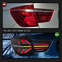 [CREULI] Nueva Luz Trasera LED Roja para X3 F25 10-17 Estilo G01, Señal de Giro, Conexión Directa