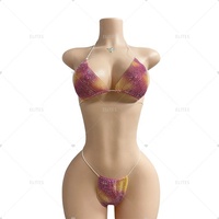 ELITES Nouveau modèle Deux pièces Robe de danse exotique Stripper
