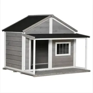 Wood Pet House Dog House Outdoor Wooden Dog Kennels