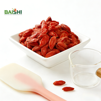 Bayas de Goji Orgánicas Secas de Primera Calidad, Origen Ningxia, Suministro Directo de Fábrica al por Mayor para Producción de Repostería
