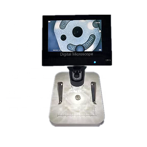 ディーゼル部品をテストする高品質デジタル顕微鏡3D効果調整可能スタンドモニター7インチスクリーンLED拡大装置 - Product Image 2