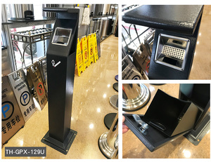 ถังขยะสแตนเลส 4 ลิตร ไม่มีฝาปิด สำหรับใช้งานกลางแจ้ง ประหยัดพื้นที่ เป็นมิตรกับสิ่งแวดล้อม - Product Image 3