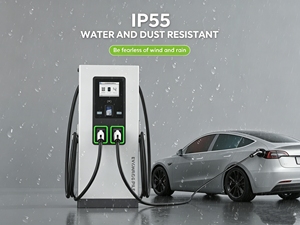 Nouveau chargeur rapide DC commercial Huinengzhi HNZ-180KW 180kW CCS1/CCS2/GBT blanc pour voitures électriques - Product Image 3