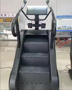 Appareil de fitness commercial pour la montée d'escaliers, stepper à écran tactile, équipement cardio motorisé pour centre de fitness - Product Image 1