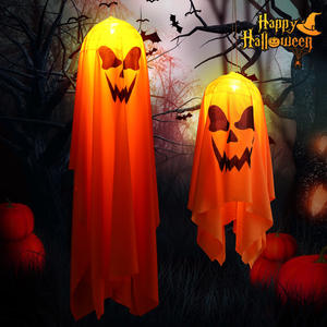 Transfrontalier Halloween décoratif LED Flash lumière nouveau tissu <span class=keywords><strong>horreur</strong></span> fantôme extérieur scène mise en page accessoires - Product Image 1