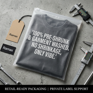 ผู้ผลิตเสื้อยืดแบบกำหนดเอง 300GSM ครบวงจร, เสื้อยืดทรงใหญ่แบบหนา OEM/ODM, โรงงานรับผลิตแบรนด์ส่วนตัว MOQ ต่ำ พร้อมตัวอย่างรวดเร็ว - Product Image 4