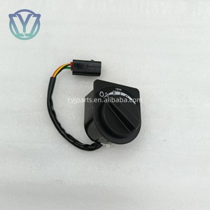 Bouton de commande d'accélérateur CYJ 14659775 14708416, interrupteur sélecteur noir pour excavatrice EC210B EC240 EC290, pièces détachées de machines de construction - Product Image 3