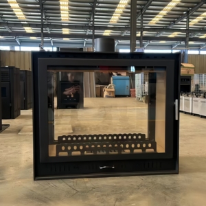 Grande surface chauffante, foyer à bois double face <span class=keywords><strong>de</strong></span> 23 kW pour bureau, atelier - Product Image 4