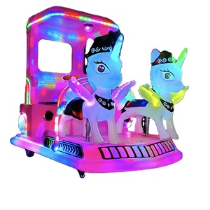 Manèges de <span class=keywords><strong>parc</strong></span> d'attractions les plus récents de <span class=keywords><strong>2021</strong></span>, voiture tamponneuse à batterie licorne - Product Image 5