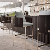 Ensemble table et chaises minimalistes modernes pour l'extérieur, 8 places, en acier inoxydable, pour cour/terrasse, meubles de salle à manger de jardin
