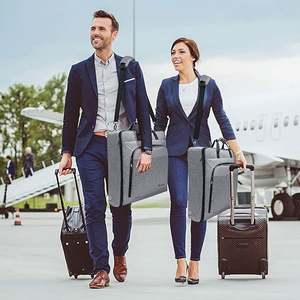 Free Sample Travel Garment Bags for Hanging Clothes Waterproof Long Garment Bags for <b>Dresses</b> Suit Travel Bags - Product Image 5