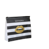 Pochette en plastique de haute qualité 50 unités, emballage professionnel, sac plastique en pvc transparent avec bouton pression ou fermeture éclair