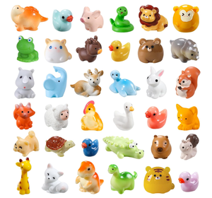 حيوانات صغيرة من الراتنج 40 نمط حيوانات صغيرة من الراتنج تماثيل حيوانات صغيرة من الراتنج - Product Image 6