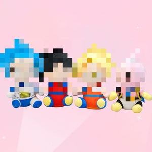 Promotion : Peluches Dragon Ball de 20 cm (8 pouces) en gros – Jouets en peluche de personnages de dessins animés pour machines à griffes, cadeaux pour enfants - Product Image 1