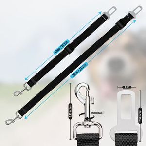 Adjustable Dog Nylon Car Seat Belt Cat Safety Leads Harness Vehicle Pet Dog Seat Car Seatbelt Harness Belt - Product Image 5