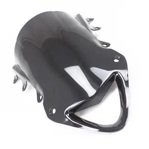 REALZION批发赛车摩托车配件亚克力黑色透明挡风玻璃宝马S1000RR 2009-2014