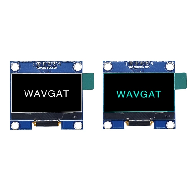 1.3 inch oled IIC Serial White Blue OLED Display Module 128X64 I2C SSD1306 12864 LCD Screen Board VDD GND SCK SDA