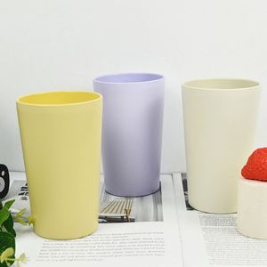 Échantillon gratuit, logo personnalisé, gobelet de fête pour enfants et adultes de haute qualité, écologique, PLA, 15 oz, 420 ml, soda, bière, mariage - Product Image 2